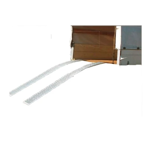 Kép 2/3 - Knott alumínium rámpa pár, íves, 250 cm, 1000 kg teherbírás