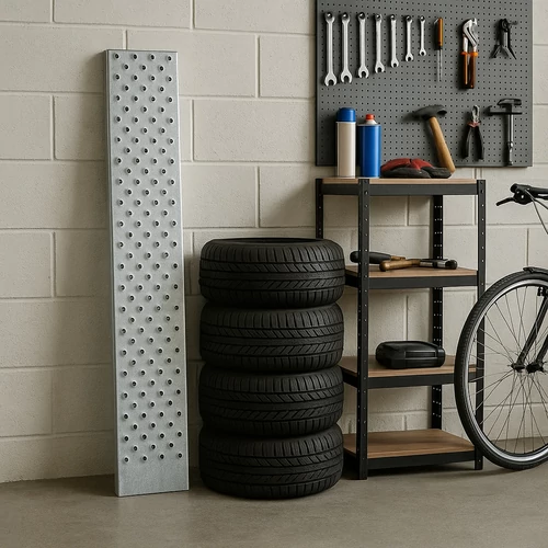 Kép 5/6 - 1 pár horganyzott acél rámpa 160 cm 400kg teherbírás