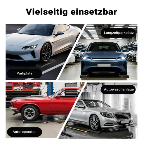 Kép 4/8 - 1 pár extra lapos műanyag rámpa autóhoz, szintezéshez, lejáróhoz