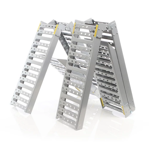 1 pár összehajtható rámpa 197 cm 340 kg teherbírás