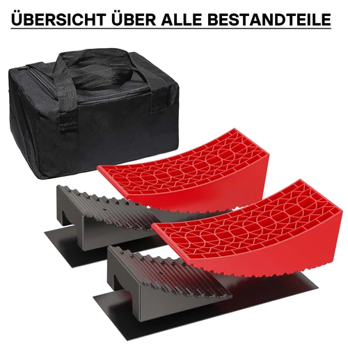 Kép 6/8 - 1 pár rámpa autóhoz, szintezéshez, lejáróhoz, 10 cm