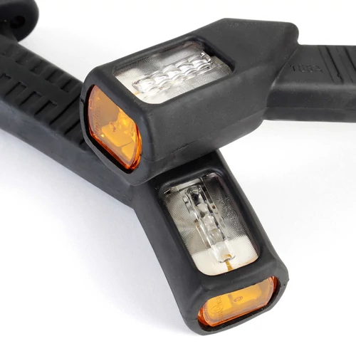 Kép 3/8 - 1 pár Wiltec szélességjelző, LED, 3 oldalra világító kvitel, 180 mm