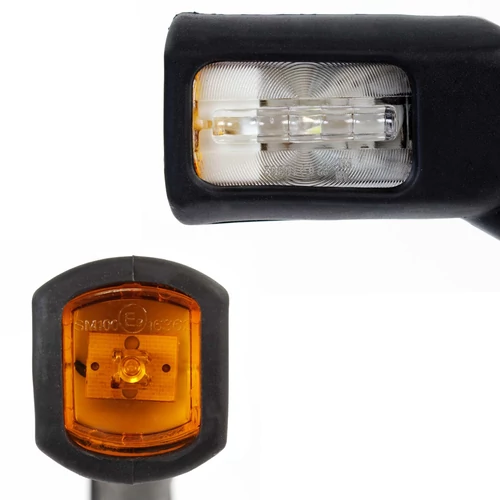 Kép 5/8 - 1 pár Wiltec szélességjelző, LED, 3 oldalra világító kvitel, 180 mm