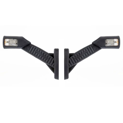 Kép 7/8 - 1 pár Wiltec szélességjelző, LED, 3 oldalra világító kvitel, 180 mm