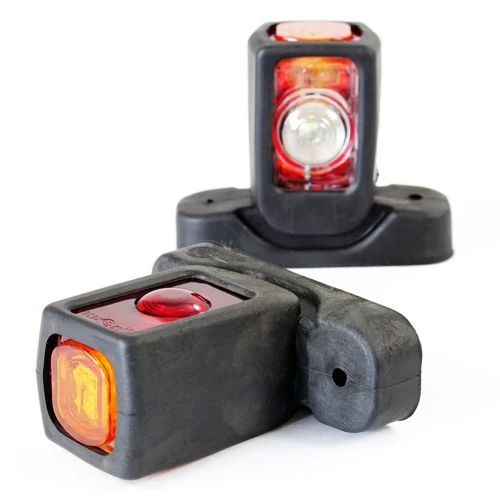 Kép 4/8 - 1 pár Wiltec szélességjelző, LED, 3 oldalra világító kvitel, 103 mm