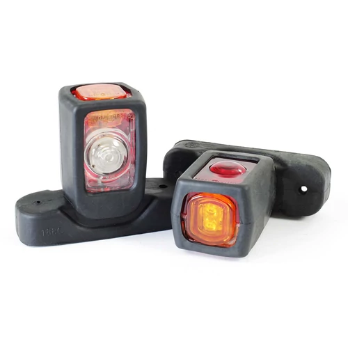 Kép 5/8 - 1 pár Wiltec szélességjelző, LED, 3 oldalra világító kvitel, 103 mm