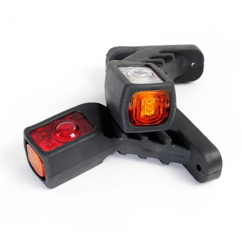 Kép 4/8 - 1 pár Wiltec szélességjelző, LED, 3 oldalra világító kvitel, 185 mm