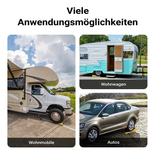 Kép 3/8 - 1 pár műanyag rámpa autóhoz, szintezéshez, lejáróhoz