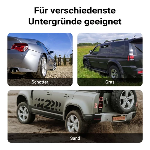 Kép 8/8 - 1 pár műanyag rámpa autóhoz, szintezéshez, lejáróhoz