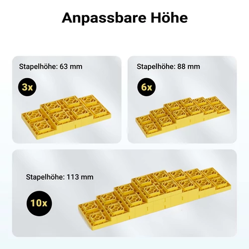 Kép 2/8 - 10 db-os kerékék alátét szett