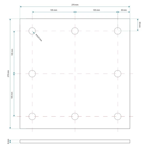 Kép 5/5 - Wiltec plató daru 900 kg