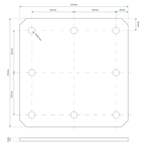 Kép 7/7 - Wiltec plató daru 500 kg - csörlővel