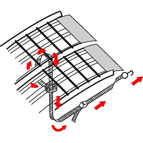 Kép 5/5 - 1 pár aluminium rámpa 220 cm 680 kg teherbírás