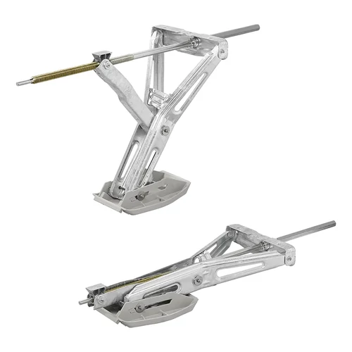 Kép 2/6 - Lakókocsi saroktámasz 1000 kg 605 x 280 mm H 470 mm stabilizáló talppal