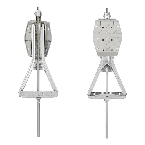 Kép 5/6 - Lakókocsi saroktámasz 1000 kg 605 x 280 mm H 470 mm stabilizáló talppal