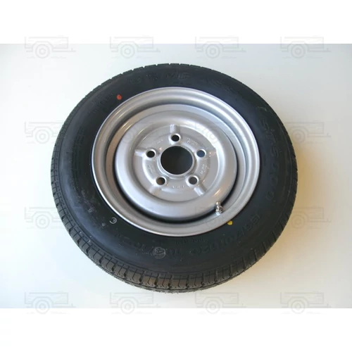 Utánfutó komplett kerék, 12" 155/70R12C, 4,5J12, 112x5, ET20