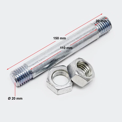 Talicska kerék tengely 152 mm