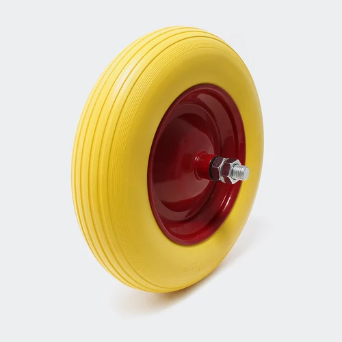 Talicska kerék, tömör PU abronccsal 3.50x8 