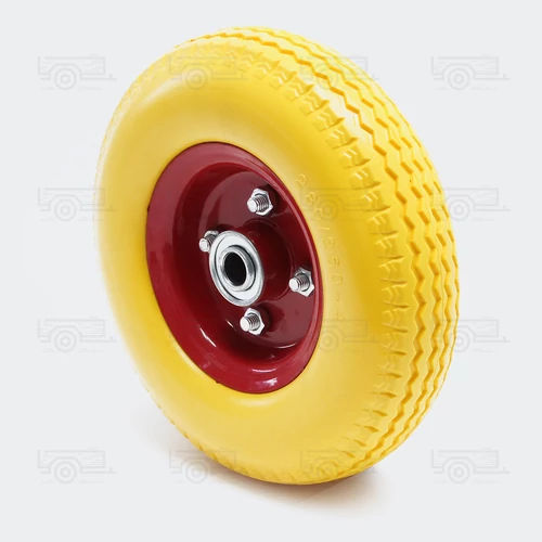 Tömör  Komplett kerék kézi kocsi 2.80/2.50-4 