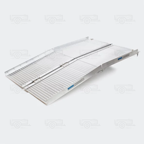 Kép 2/4 - Kerekesszék rámpa duplán összehajtható 180 cm 270 kg teherbírás