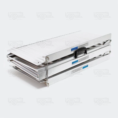 Kerekesszék rámpa duplán összehajtható 180 cm 270 kg teherbírás