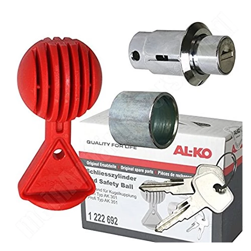 AL-KO AK301, AK351 kapcsolófej zár, 2 db kulccsal, gyári