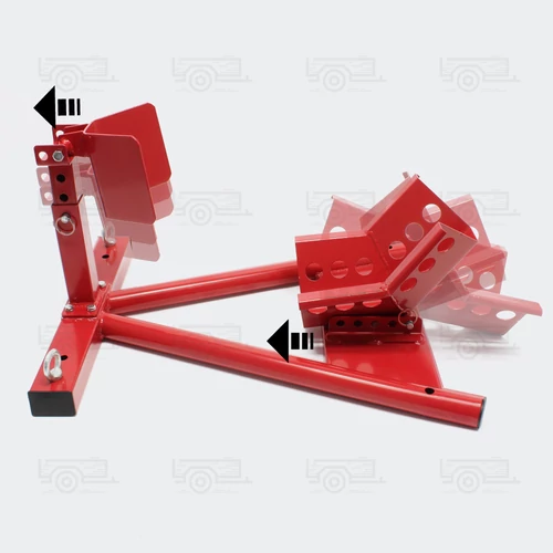 Kép 2/2 - Wiltec motorállvány, motorszállításhoz 13-17" kerék mérethez