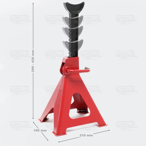 Kép 2/2 - 2x tartóbak 3000 kg