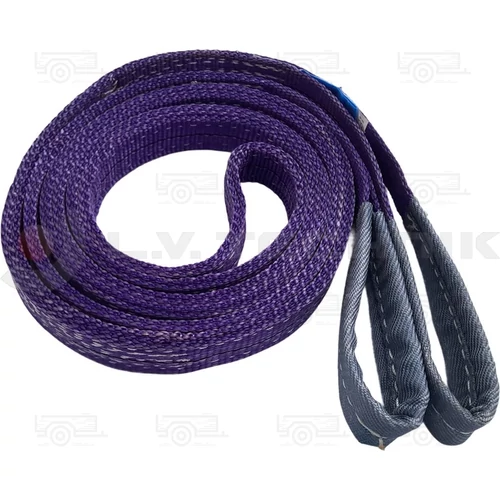Kép 2/2 - Teherbíró emelőheveder 1t 4m (30mm, lila)