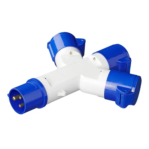 Kép 4/7 - CEE 3-utas elosztó, 16 A