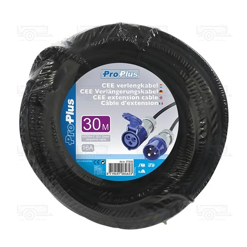 Kép 2/2 - CEE, H07RN-F, hosszabbítókábel, 30 m, 3x1,5 mm²