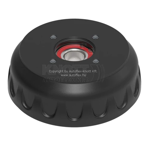 KNOTT fékdob 200 csapágyazva 98×4