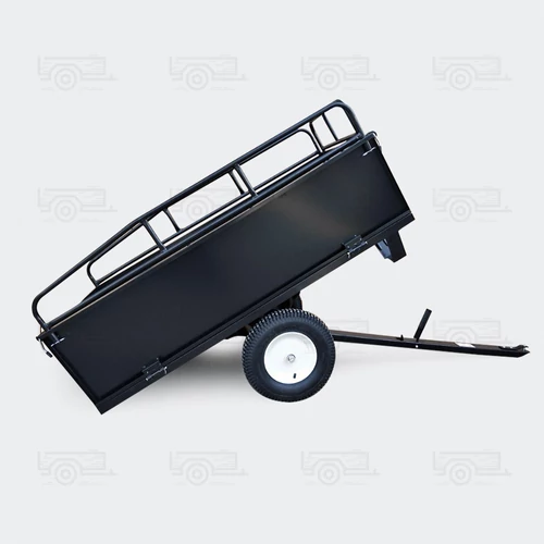 Kép 2/7 - Fűnyíró traktor utánfutó 145 cm x 78 cm