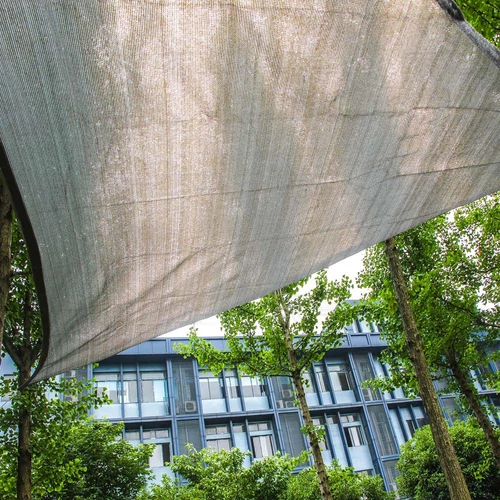 Kép 2/6 - Napvitorla 400 cm x 400 cm  HDPE szövet - UV. álló