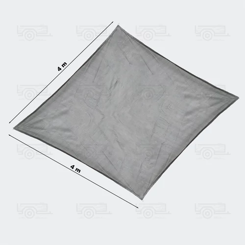 Kép 6/6 - Napvitorla 400 cm x 400 cm  HDPE szövet - UV. álló