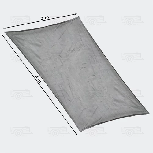 Kép 5/6 - Napvitorla 300 cm x 400 cm  HDPE szövet - UV. álló