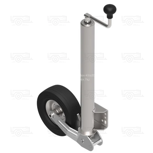 Knott orrkerék 220x70 mm-es, automata felhajtható kerékkel - 250 kg