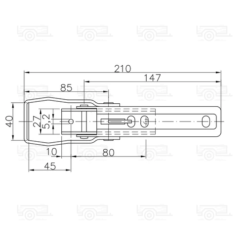 Kép 2/3 - Winterhoff BV20 békazár