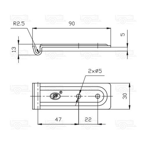 Kép 2/2 - SPP Z06 ellendarab