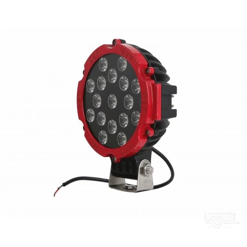 Munkalámpa piros L0091 17x LED