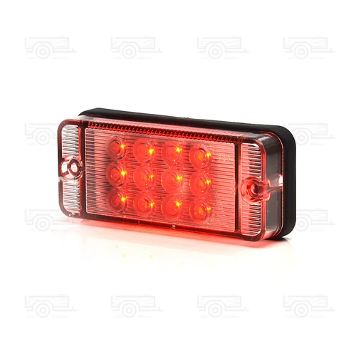 Ködlámpa hátsó MD-35LED 12V, méret 85 x 75 x 26mm