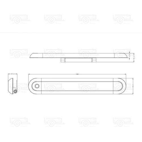 Kép 2/2 - LED raktér világítás L1881
