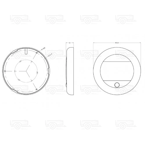 Kép 2/2 - LED raktér világítás L1878 - kifutó termék