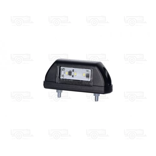 Rendszámtábla világítás fekete LED 12 / 24V LTD 702