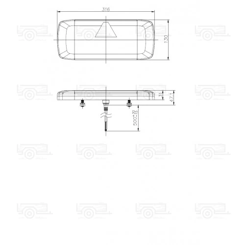 Kép 3/4 - LED hátsó lámpa L191918