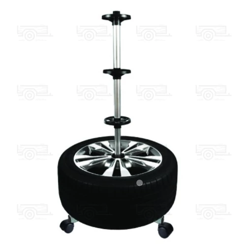 Kufieta abroncstartó állvány, abroncsfa