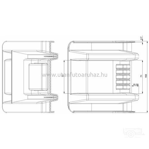 Kép 3/5 - Spanifer élvédő XL