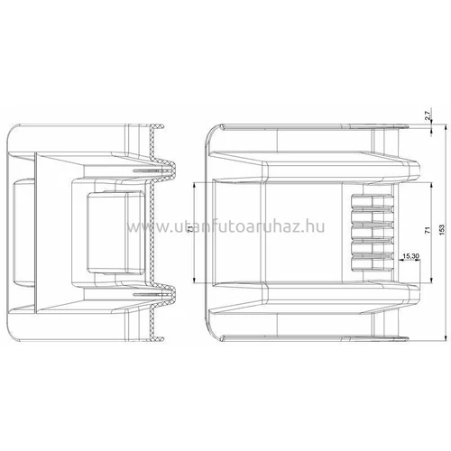 Kép 3/5 - Spanifer élvédő XL