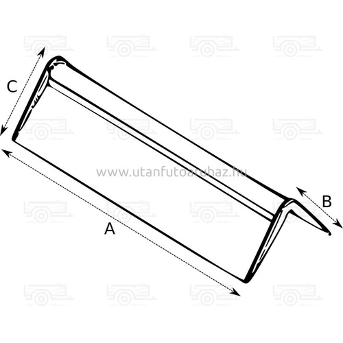 Kép 3/3 - Spanifer élvédő 800mm