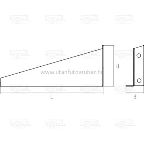 Kép 2/2 - Víztartály konzol